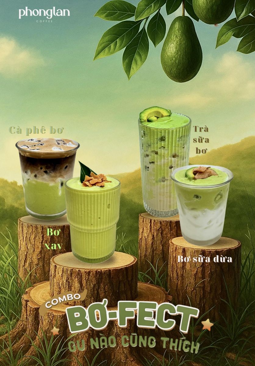 Món bơ ngon khó cưỡng tại Phong Lan Coffee